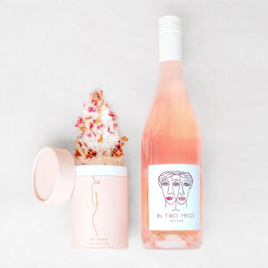 Pair Shaped 2 Pack Rosé and Bath Salts